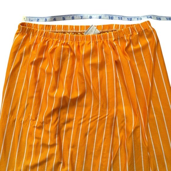 Vintage Floral Fiesta Wrap Skirt Sateen Sz M - Picture 9 of 11